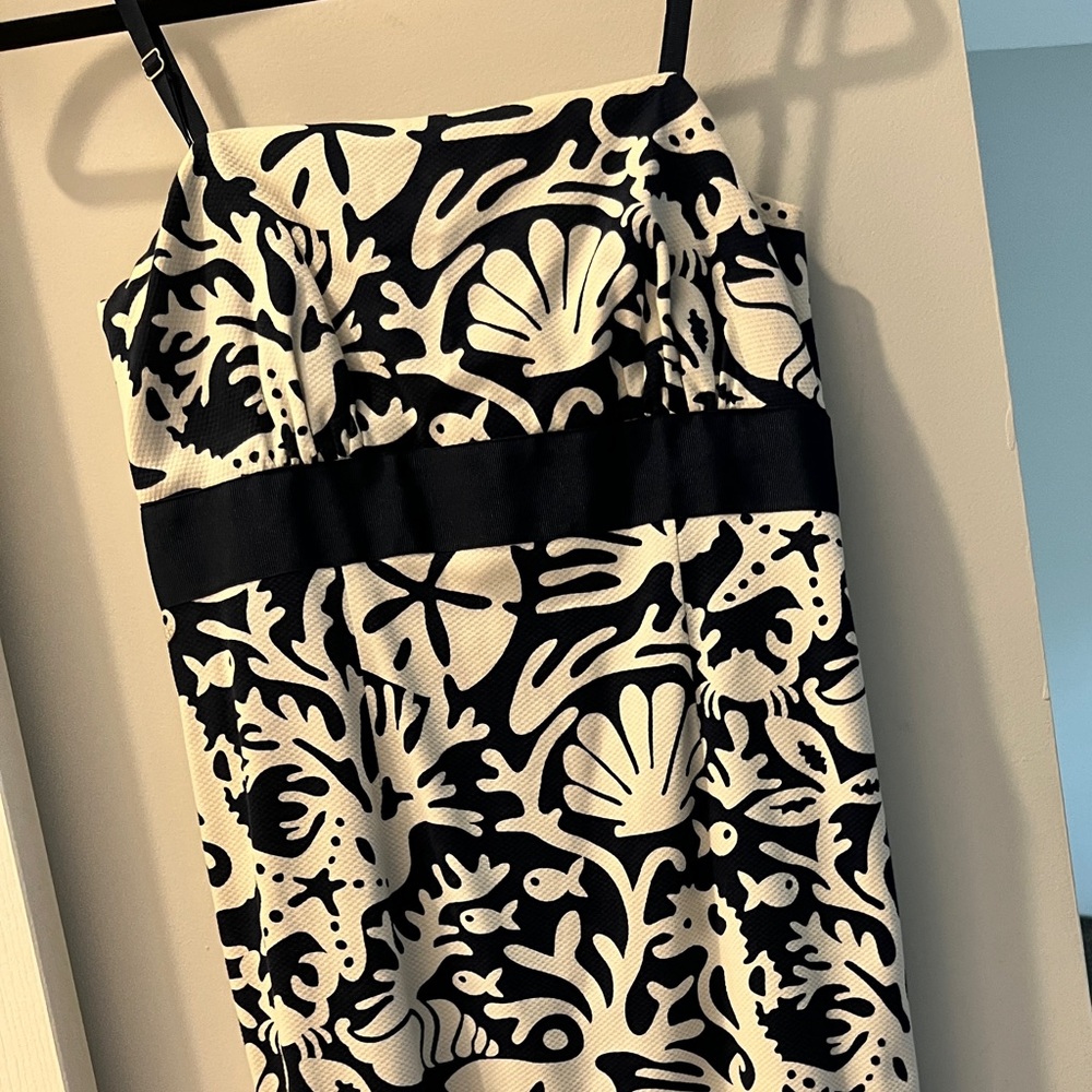 Super cute fully lined sundress.